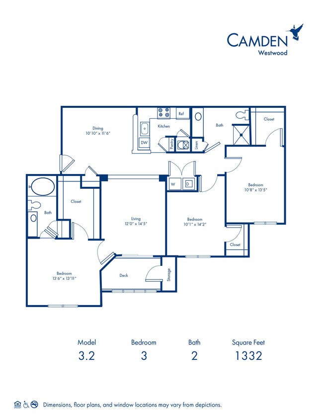 Floorplan - Camden Westwood