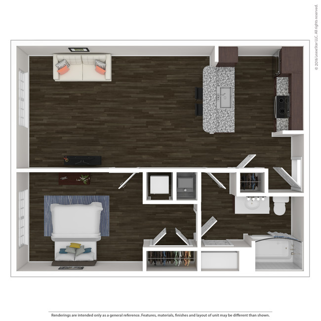 Floorplan - Overlook at Notre Dame