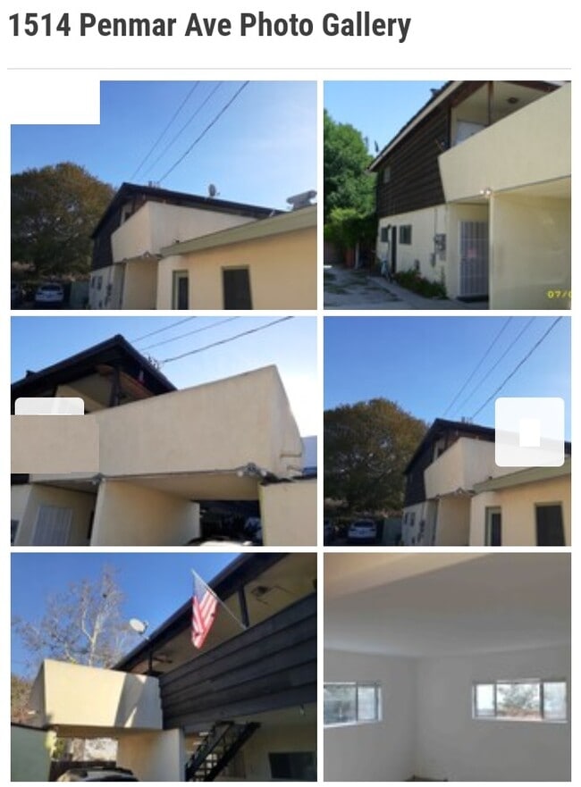 View looking up to second floor - 1514 Penmar Ave