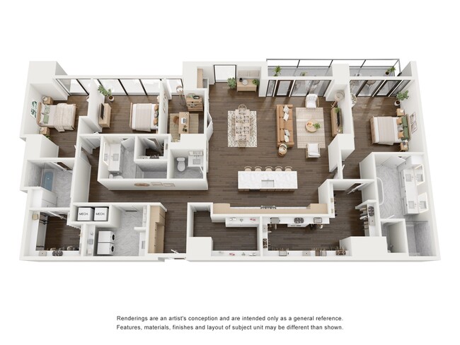 Floorplan - 700 River