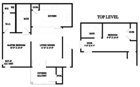 2BR/2BA - Wendover Walk Apartments