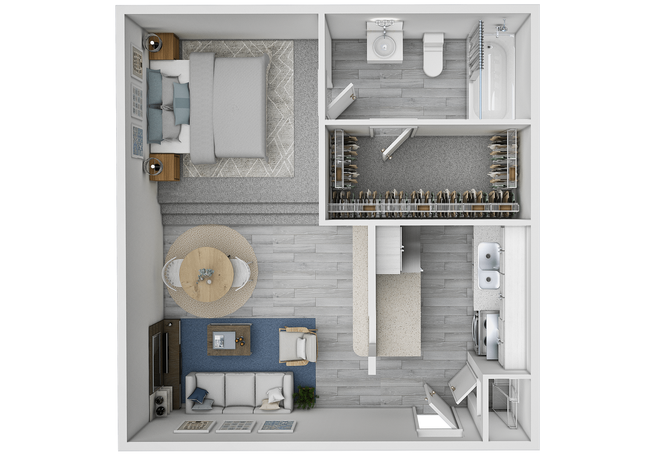 Floorplan - The Mirage Apartments