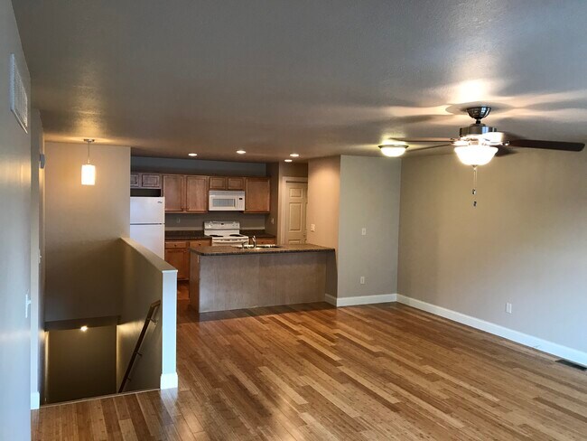 Open living room/kitchen - 110 Scenic Dr