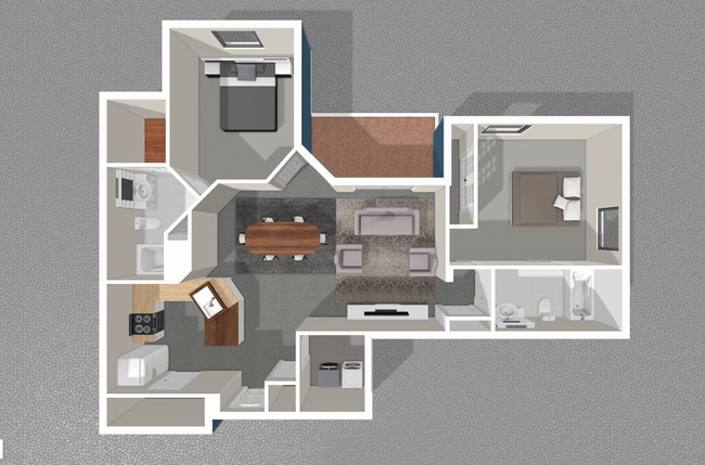 Two Bed / Two Bath - The Park at Knightsbridge