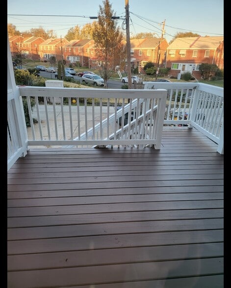 Back deck, outside from Kitchen. - 5003 South Dakota Ave NE