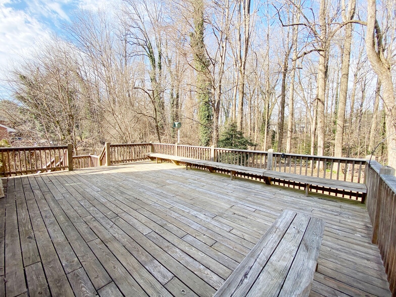 back deck - 113 Azalea Dr