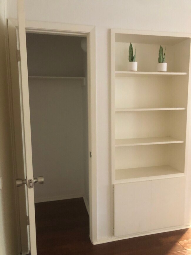 Built ins and storage closet - 12810 Midway Rd