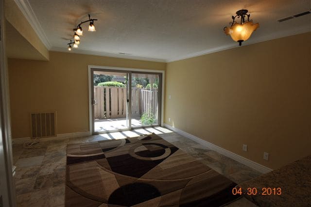 Living Rm looking towards the back Patio area - 13059 Lincoln Way