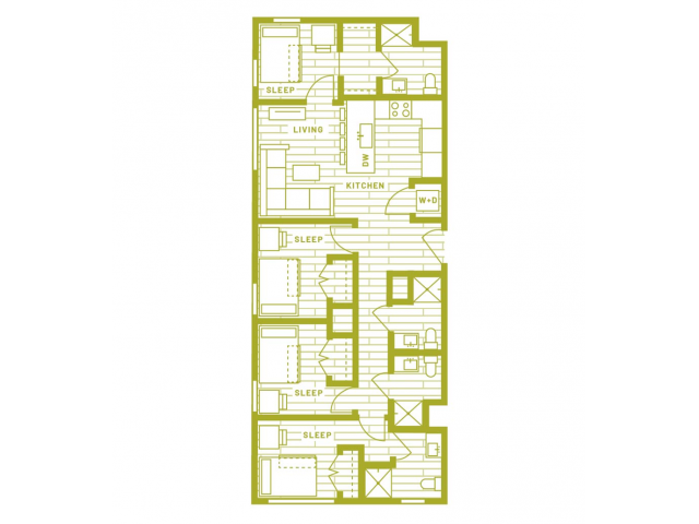 Floorplan - VERVE St. Louis