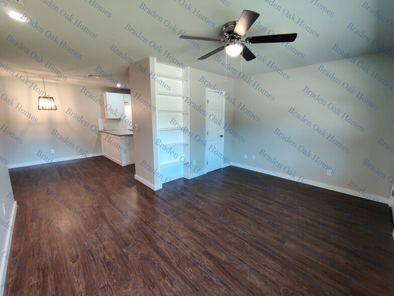 Living room and dining area - 1814 26th St W