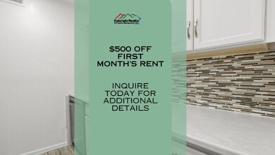 Building Photo - $1,295.95- 1 Bed, 1 Bath Condo in Denver with In Unit Washer/Dryer and Central AC!