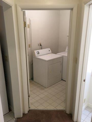 View of dryer from hallway. - 60 Cold Springs Rd, Apt