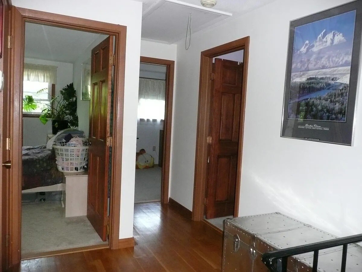 hallway into upstairs 3 bedrooms - 1 Cayuga Dr
