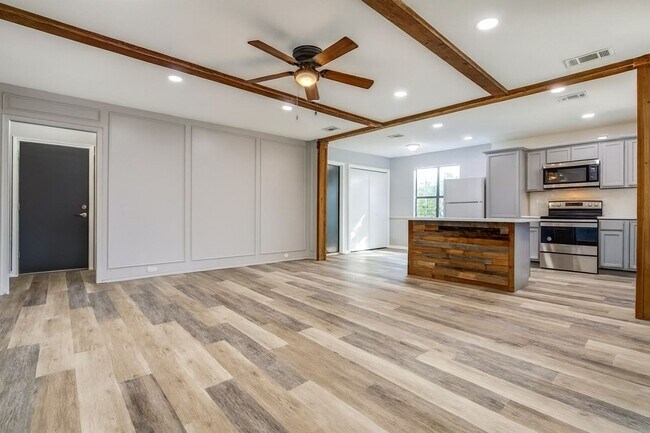 Building Photo - Shaded Wylie Charmer with Fireplace & Covered Patio Comfortable 3-Bed Living