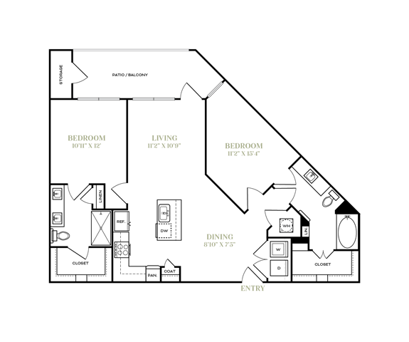 Floorplan - The Elm at River Park