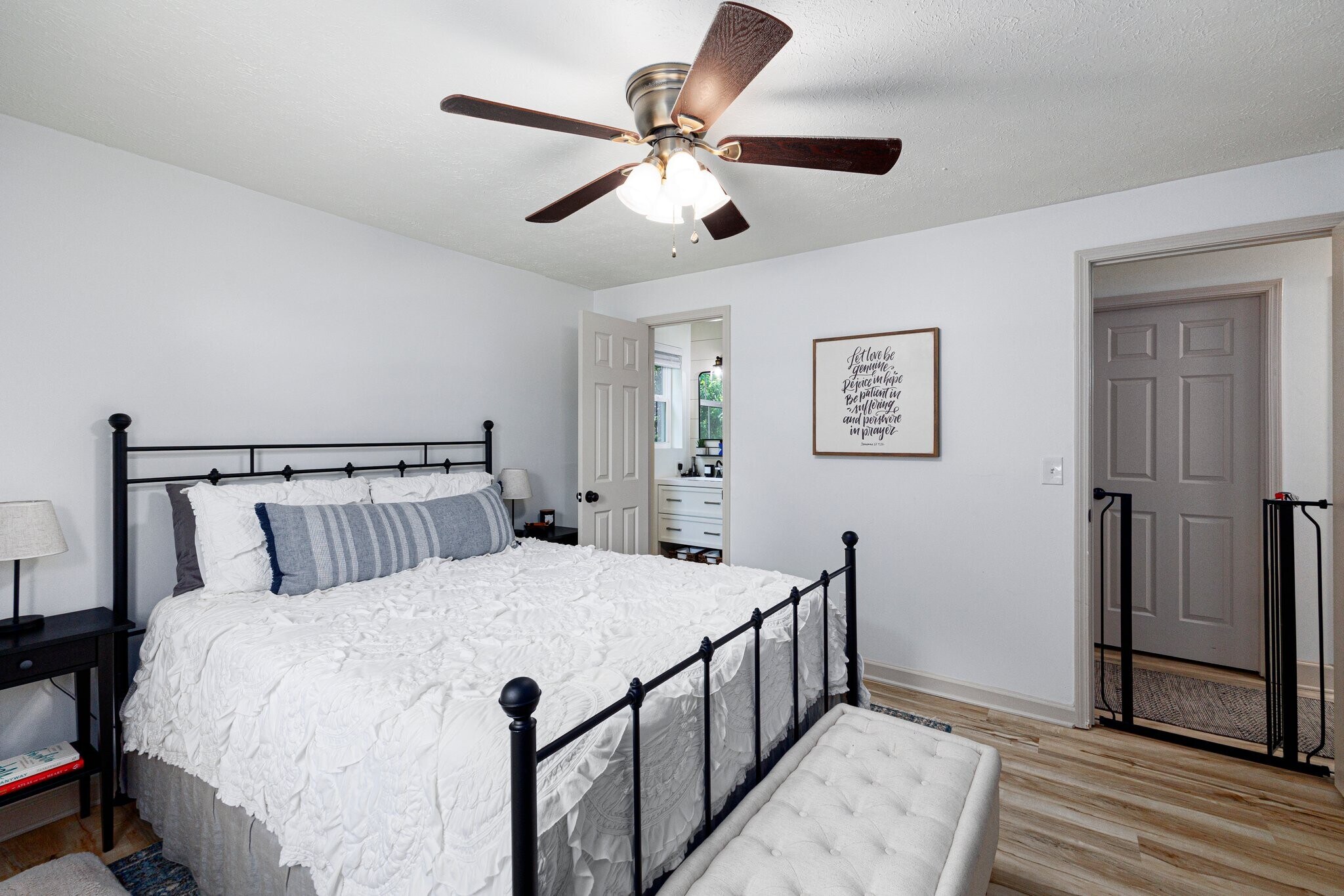 Bedroom 2 with half bath - 223 Woodglen Dr