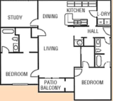2BR/2BA - The Grand Reserve at Madison