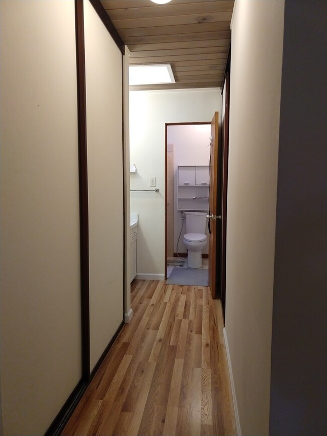 Corridor -- Closets and Master Bathroom - 1102 Pomeroy Avenue