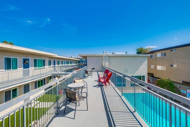 Pool POV - Apartment Building near SoFi with Pool, Co...