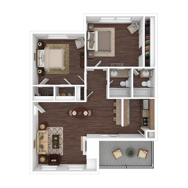 Floorplan - The District at Midtown