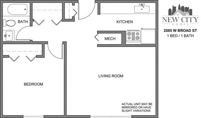 Floorplan - Columbus Apartments