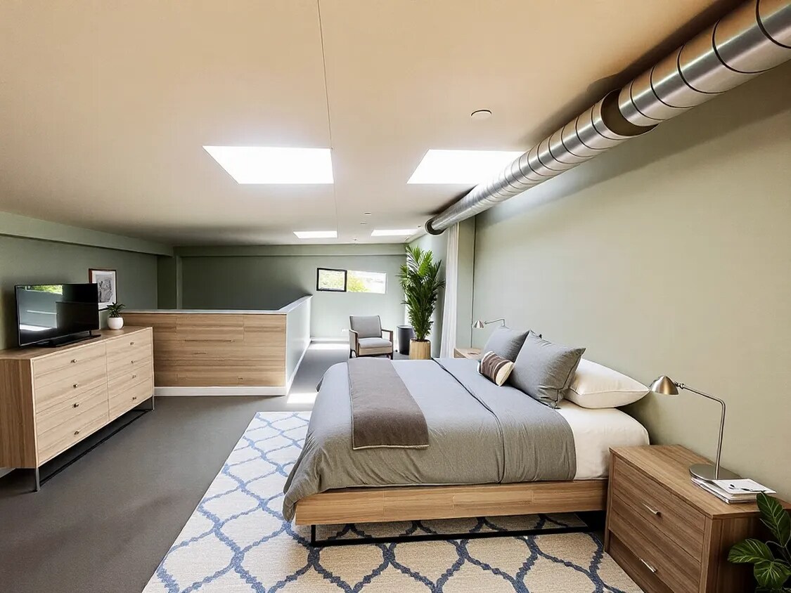 Upstairs Virtually staged - 2640 Lincoln Blvd