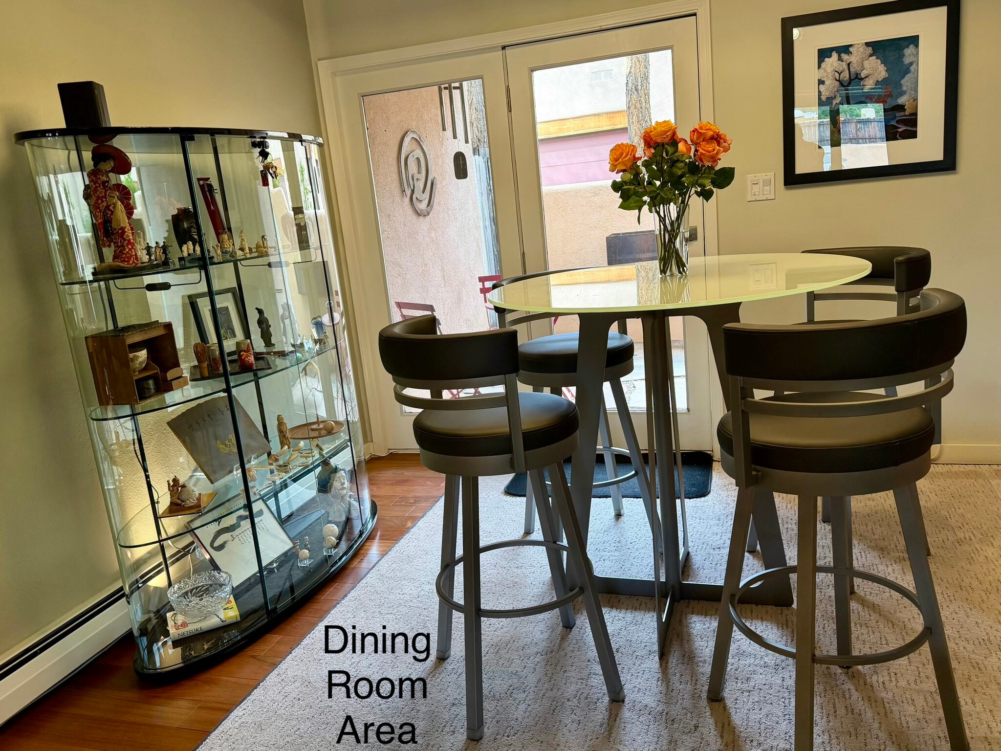 Dining Table and Chairs - 615 Bishops Lodge Rd