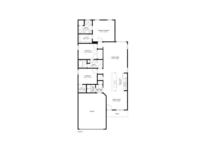 Floorplan - Mulberry at Rice Hope