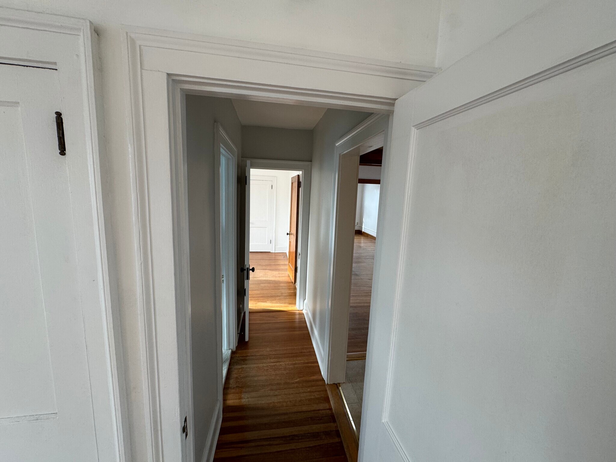 Hallway between rooms and bathroom - 34 Nesbit Ave