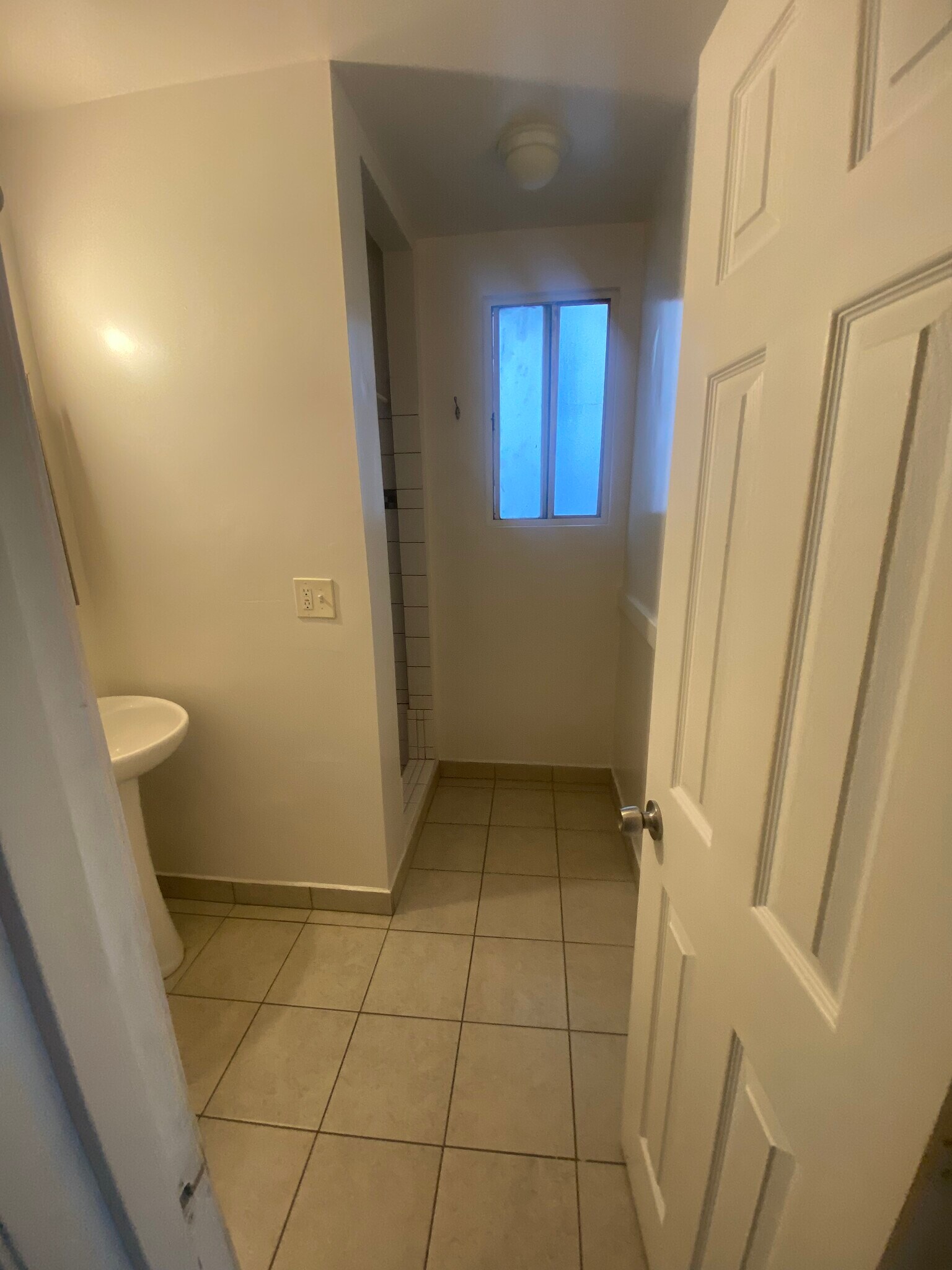 View from bathroom door. - 1825 Wilcox Ave