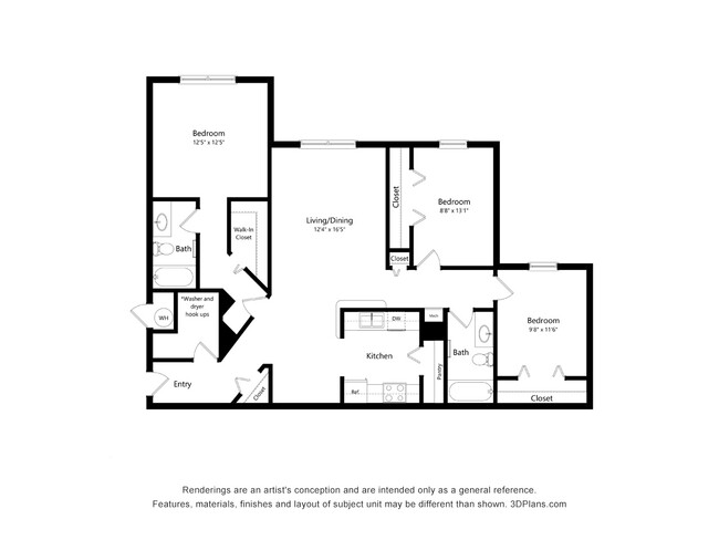 Floorplan - Oaks at St. John