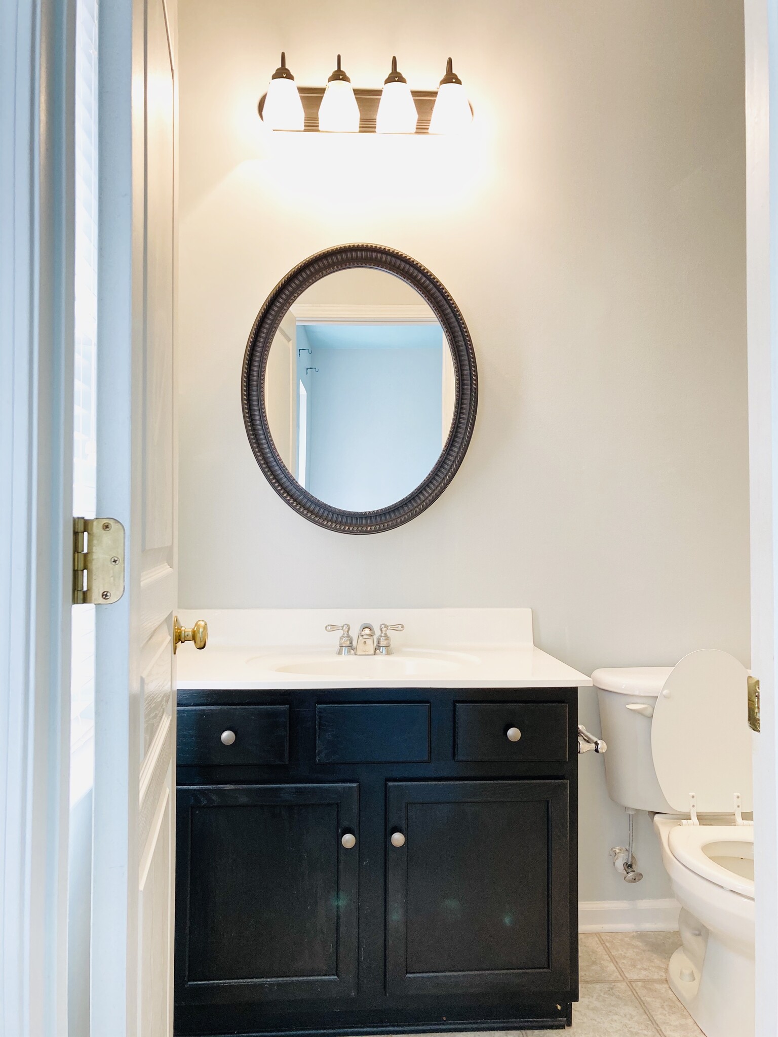 Master bath vanity - 133 Kensington St