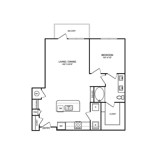Floorplan - Allure at Southpark