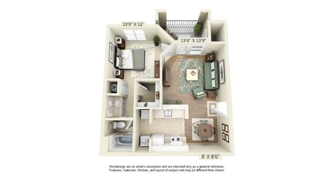 1 Bed/1 Bath - Ariana Cypress Estates