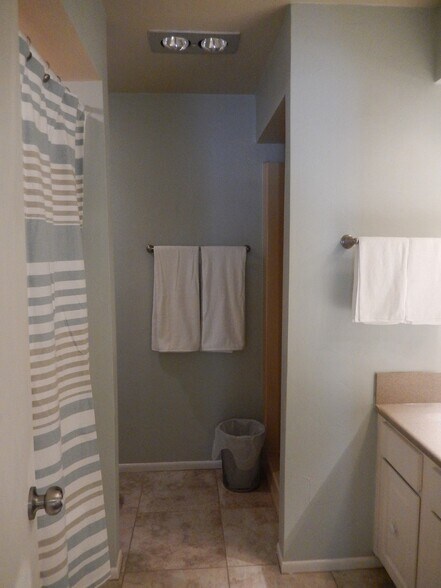 main upstairs bathroom en-suite - 9106 Emberglow Ln