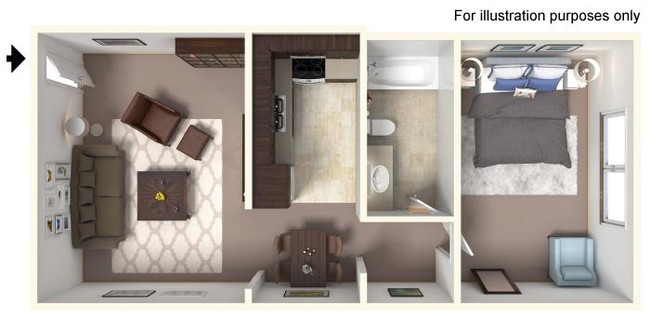 Floorplan - Arbor Park Apartments