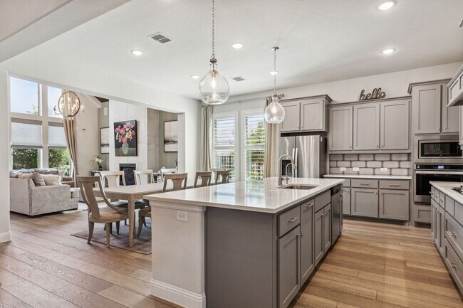 Kitchen and living room view - 2871 Cannon Dr