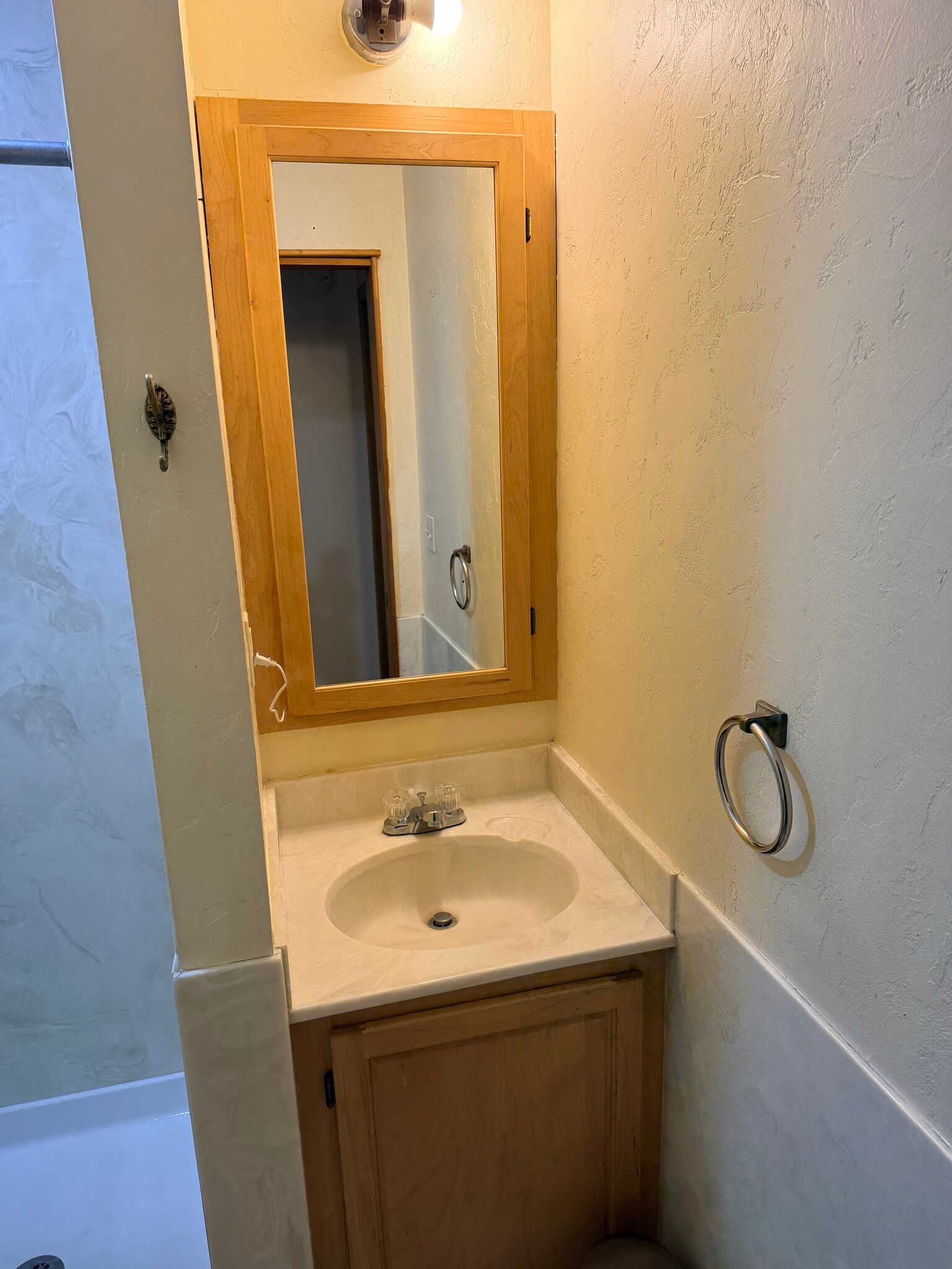 Middle bathroom vanity - 491 E Juniper Dr
