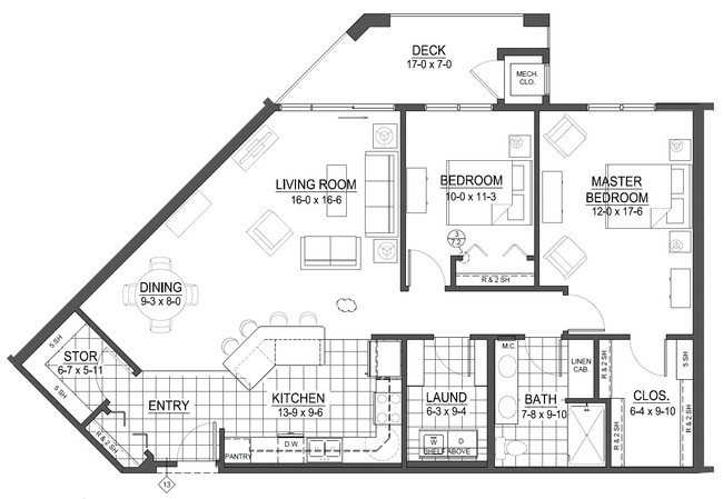 Floorplan - Village Cooperative of Shawnee