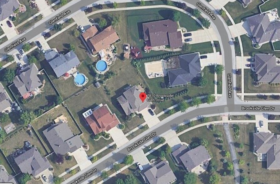 Aerial View - 7810 Brookside Glen Dr