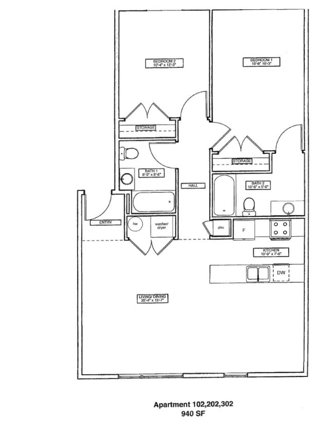 Floorplan - 1050 Druid Ave.
