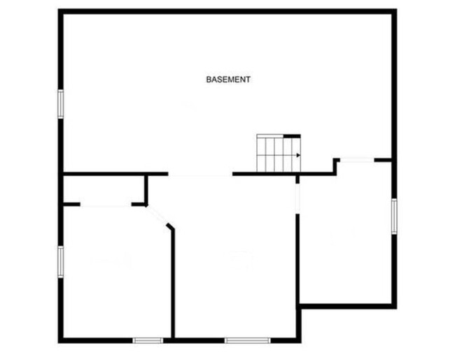 Basement layout. - 910 Maple St