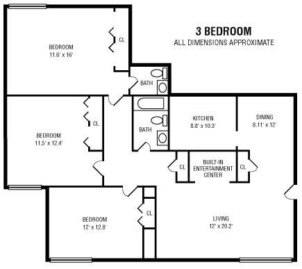 Floorplan - Lakeside North