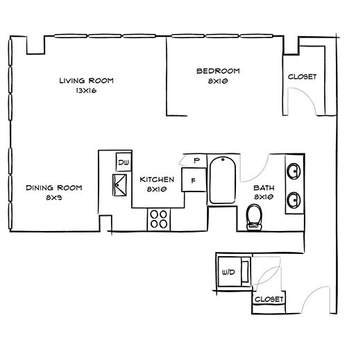 Floorplan - Indigo Apartments