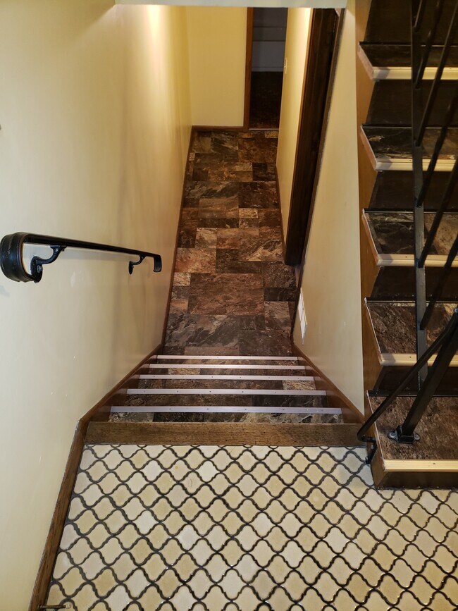 Stairs to Lower Level - 7948 Ewing Ave N