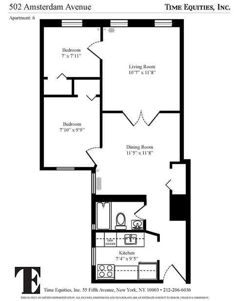 Floorplan - 502-504 Amsterdam Avenue