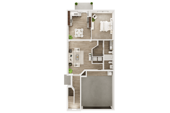 Floorplan - Townes on Tenth