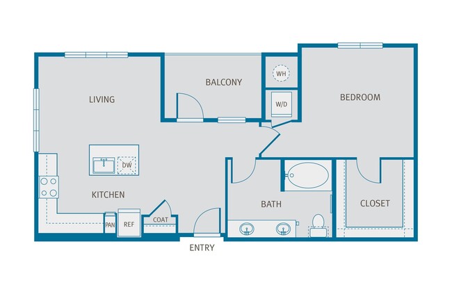 Floorplan - 4400 Syracuse