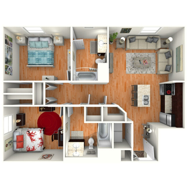 Floorplan - Midtown Weslaco Apartments