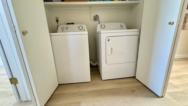 New washer and dryer - 7700 E Gainey Ranch Rd